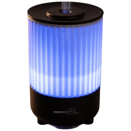 مبخرة Porodo Blue Noa Aroma مع أضواء ملونة - أسود