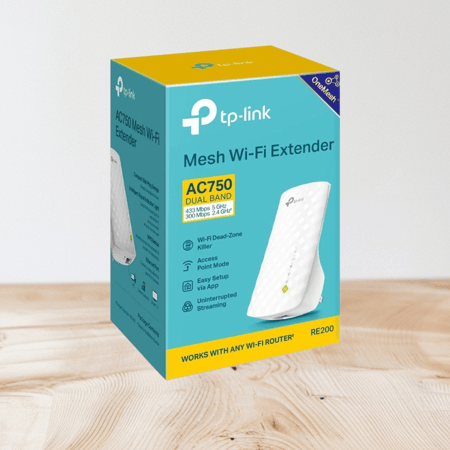 TP-Link - مقوي شبكة AC 750