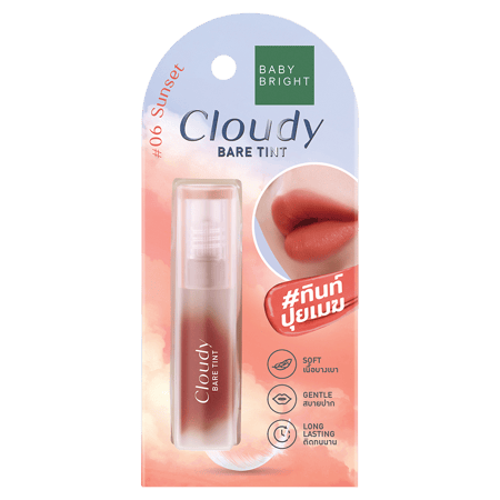 تنت الشفاه كلاود بير سن سيت من بيبي برايت-06