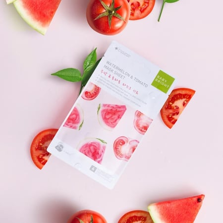 قناع بيبي برايت بخلاصة البطيخ وخلاصة الطماطم 20 جم