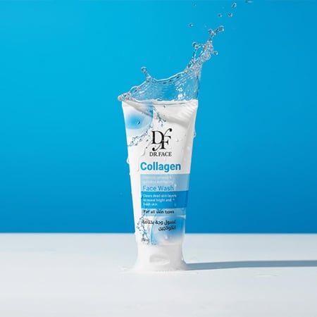 غسول الوجه بخلاصة الكولاجين من دكتور فيس - 100مل