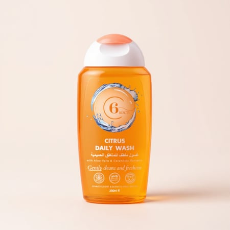 غسول اليومي للمناطق الحساسة من 6بيوتي 250مل