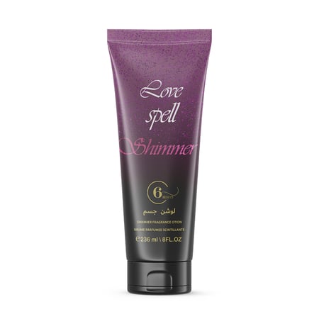 لوشن مرطب الجسم تعويذة الحب شيمر من 6بيوتي-236 مل