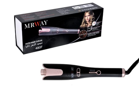 جهاز تجعيد الشعر الاتوماتيكي من مروي اسود