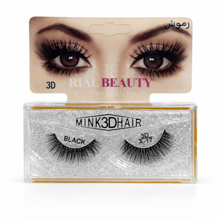 رموش ريال بيوتي ثلاثية الأبعاد 3D مينك – A17