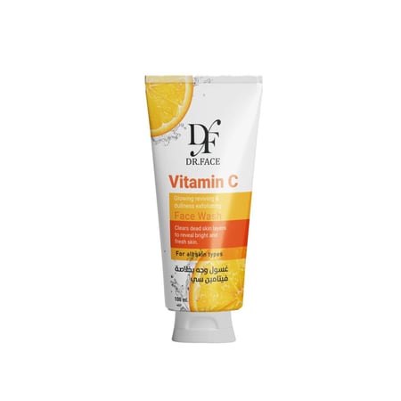 غسول الوجه فيتامين سي لازالة الاسمرار من دكتور فيس - 100مل