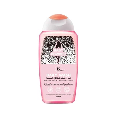 غسول بيبي بودر للعناية اليومية بالمناطق الحساسة من 6بيوتي 250مل