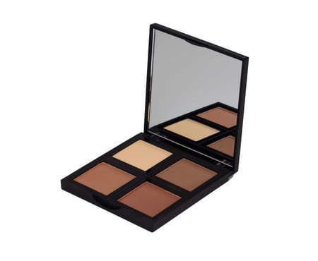 مجموعة كونتور محدد الوجه بودرة من رد ابل