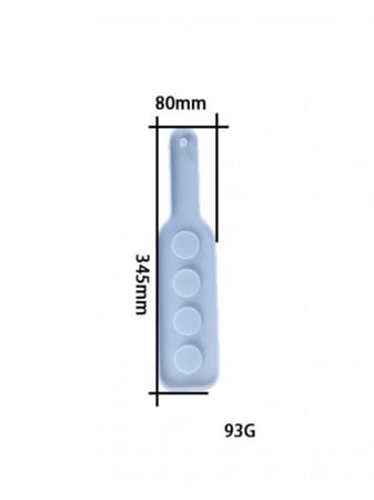 قالب سيليكون حامل شمع مستطيل (80مم * 45مم)