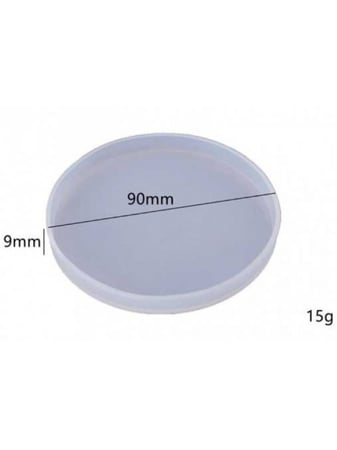 قالب سيليكون جاهز كوستر دائري صغير (9*9 سم)