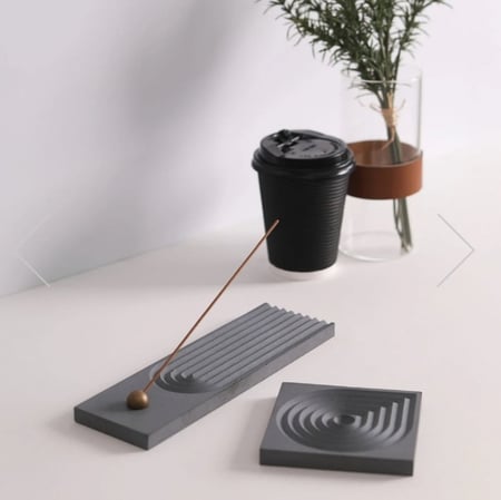 قالب سيليكون صناعة يدوية مبخرة عيدان