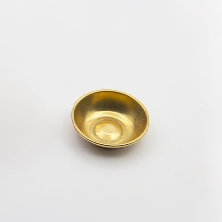 حامل فحم نحاس للمبخرة لون ذهبي