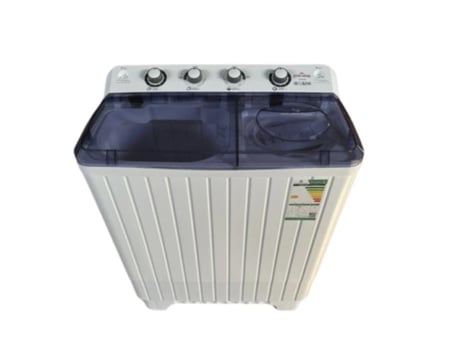 غسالة حوضين ستار هوم 6 ك ابيض - SHTW60