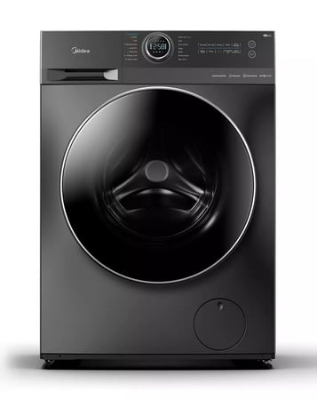 غسالة ميديا 10 ك مع تجفيف 7 ك 16 برنامج سلفر - MF200D100W/T-SA