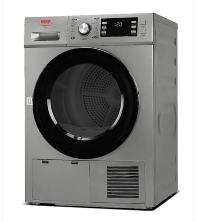 مجفف هام 8 ك مع مكثف فضي - HDR80SLV-24N