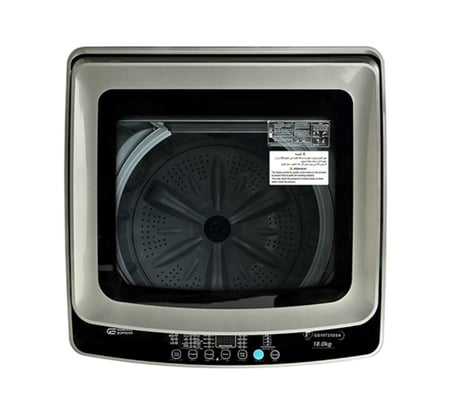 غسالة اوتوماتيك جنرال سوبريم 18 ك فتحة علوية استيل - GS18T25SSA