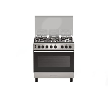 فرن غاز بومباني 5 عيون 50*80 استيل امان - ESSE80.GG5TCIX