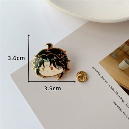 بروش pin شخصيات قنشن تشيبي