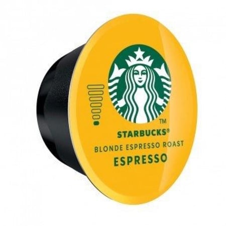 كبسولات اسبريسو بلوند روست من ستاربكس 12 كبسولة دولتشي غوستو