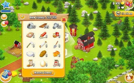 مزرعة ادوات حظيرتها (900+) هاي داي