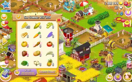 مزرعة ادوات ارض مستوى 60 حظيرتها (4000) هاي داي