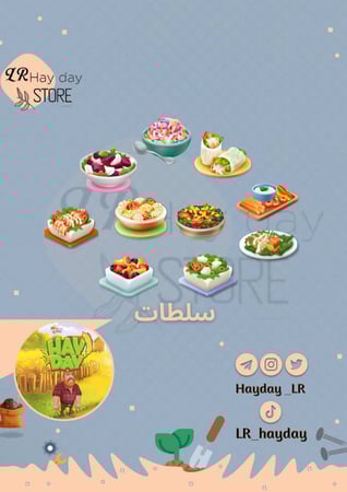 100 سلطة منوعة.. هاي داي