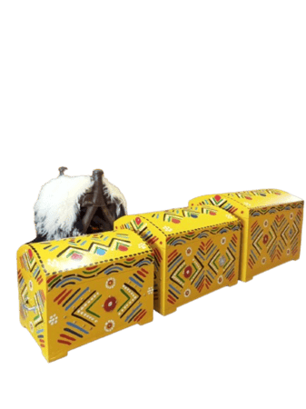 طقم صندوق تراثي كبير (عدة الوان)