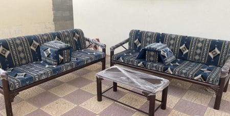 طقم جلسة مركاز ٦ اشخاص