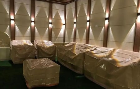تفصيل اغطية جلد  (طربال) بالمتر