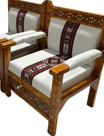 كرسي تراثي مفرد بسدو