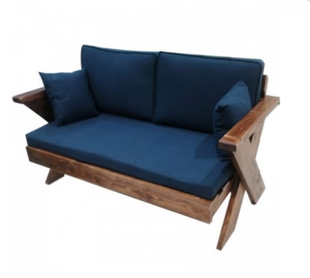 كرسي ثنائي خشب سويدي (حسب التصميم المطلوب)