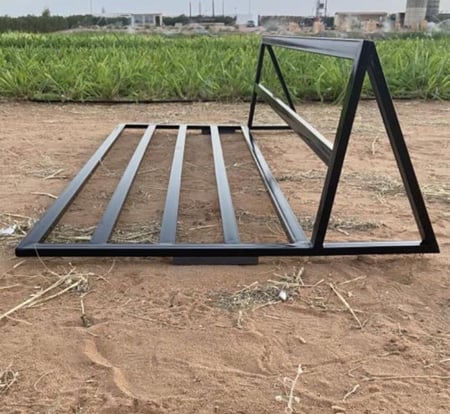 كرسي تكاية ظهر مع أرضية حديد