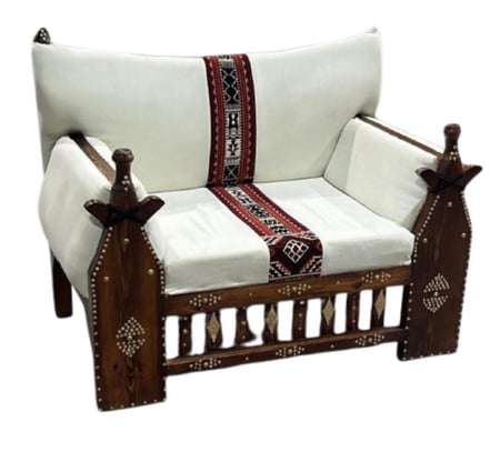 كرسي الامبراطور دبل مقاس متر