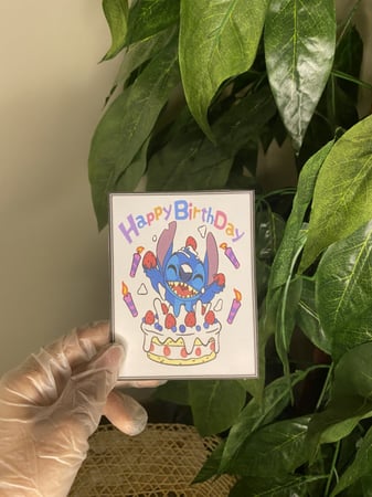 اضافه كرت ميلاد على الطلب