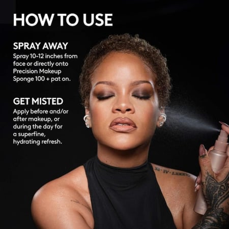 Fenty Beauty by Rihanna  You Mist Makeup-Extending Setting Spray 3.4 oz / 100 mL