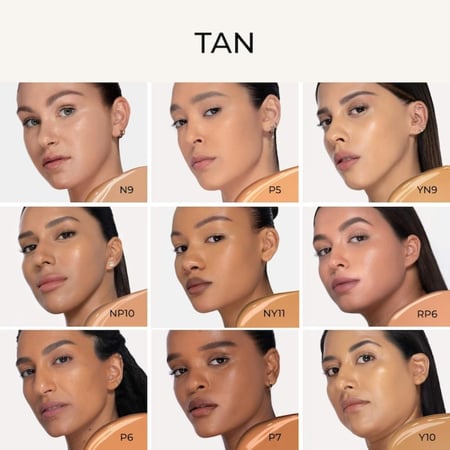 NATASHA DENONA  Hy-Glam Foundation Hydrating & Blurring Luminous Longwear Serum Foundation