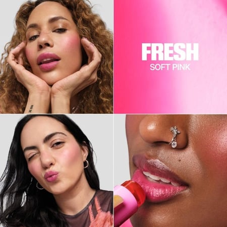 MILK MAKEUP Cooling Water Jelly Tint Lip + Cheek Blush Stain - Fresh