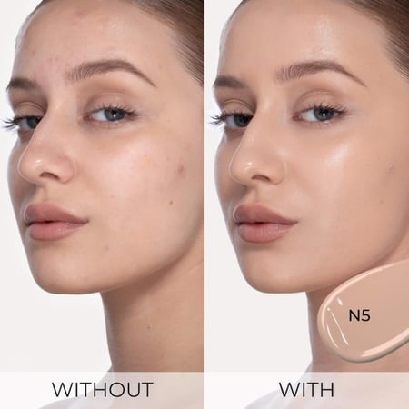 NATASHA DENONA  Hy-Glam Foundation Hydrating & Blurring Luminous Longwear Serum Foundation