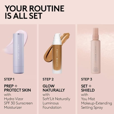 Fenty Beauty by Rihanna  You Mist Makeup-Extending Setting Spray 3.4 oz / 100 mL