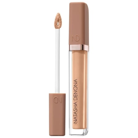 NATASHA DENONA Hy-Glam Brightening & Hydrating Medium to Full Coverage Crease Proof Serum Concealer - N8 - fair light neutral