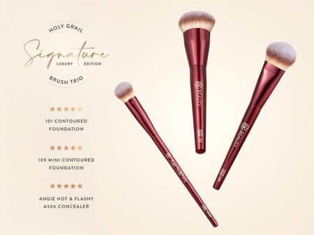 BK BEAUTY HOLY GRAIL BRUSH TRIO - SIGNATURE SERIES