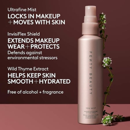 Fenty Beauty by Rihanna  You Mist Makeup-Extending Setting Spray 3.4 oz / 100 mL