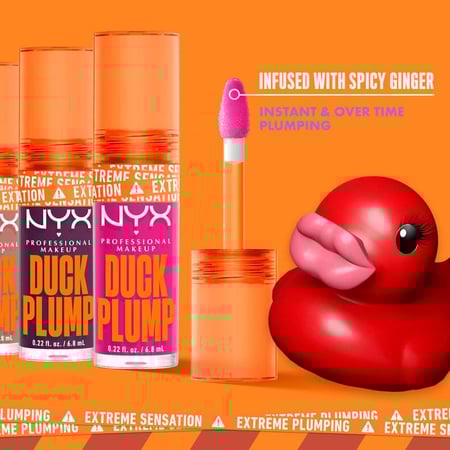 NYX Duck Plump Lip Plumping Gloss - Strike a Rose