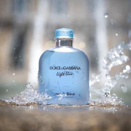 عطر دولتشي آند غابانا لايت بلو إنتنس 100مل | Dolce & Gabbana Light Blue Intense Eau de Parfum 100ml