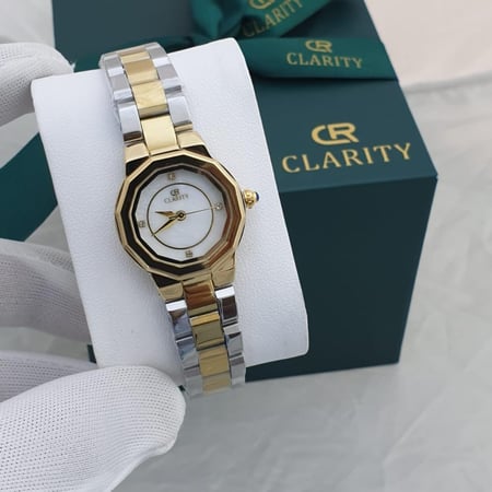 ساعات كلاريتي نسائيه أستيل مع الملحقات