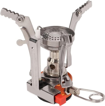 موقد صغير للرحلات محمول في الجيب بشعله قويه