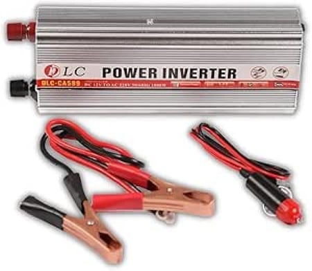 DLC محول كهرباء السيارة من 12 فولت الى 220 فولت بقوة 1000 واط من شركة DLC