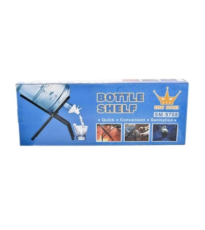 استاند حامل قاروره الماء  ومزود بزبوز محكوم من التسريب