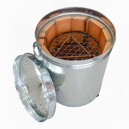 ميفا مندي طوب حراري مع شبك , تنور