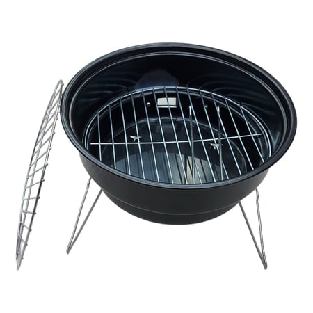 منقل شوي قابل للطي مدور